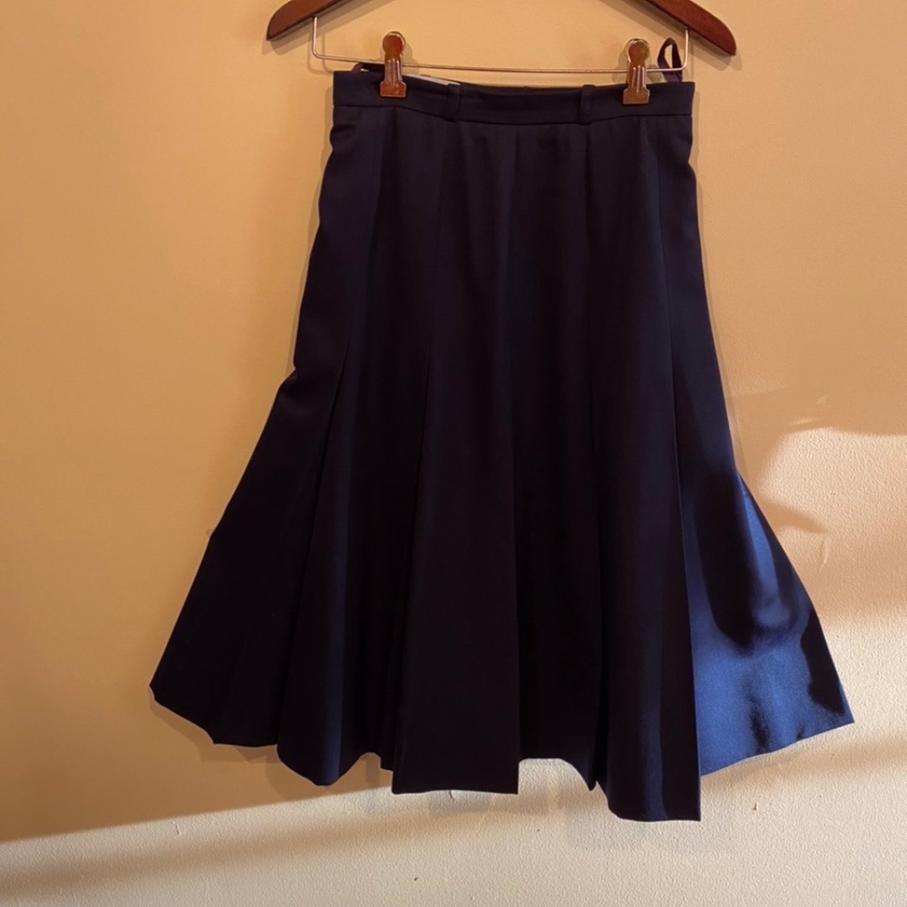 Aquascutum London Wool Skirt